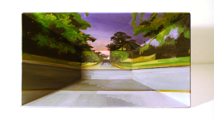 Safe or sorry, 2011, oil on board
